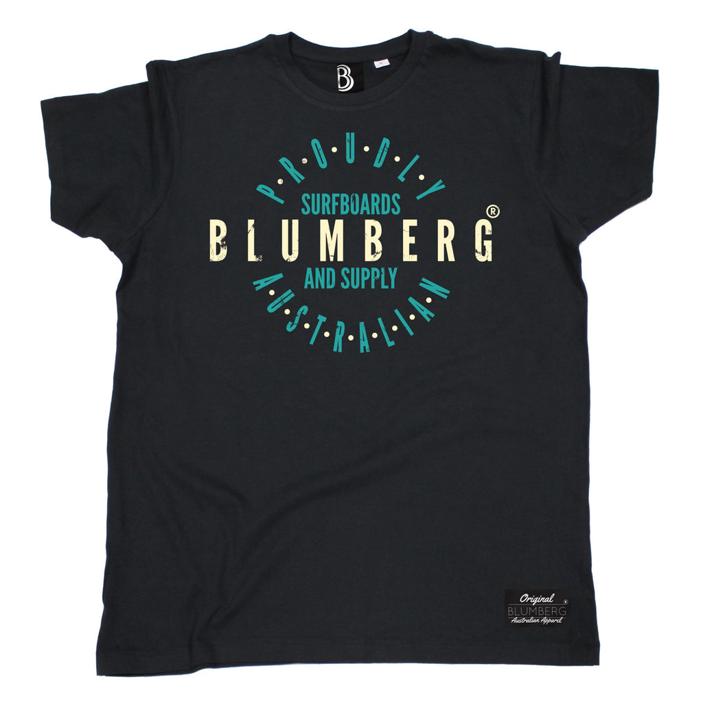 Men's Blumberg Surfboards And Supply Proudly Australian Premium T-Shirt