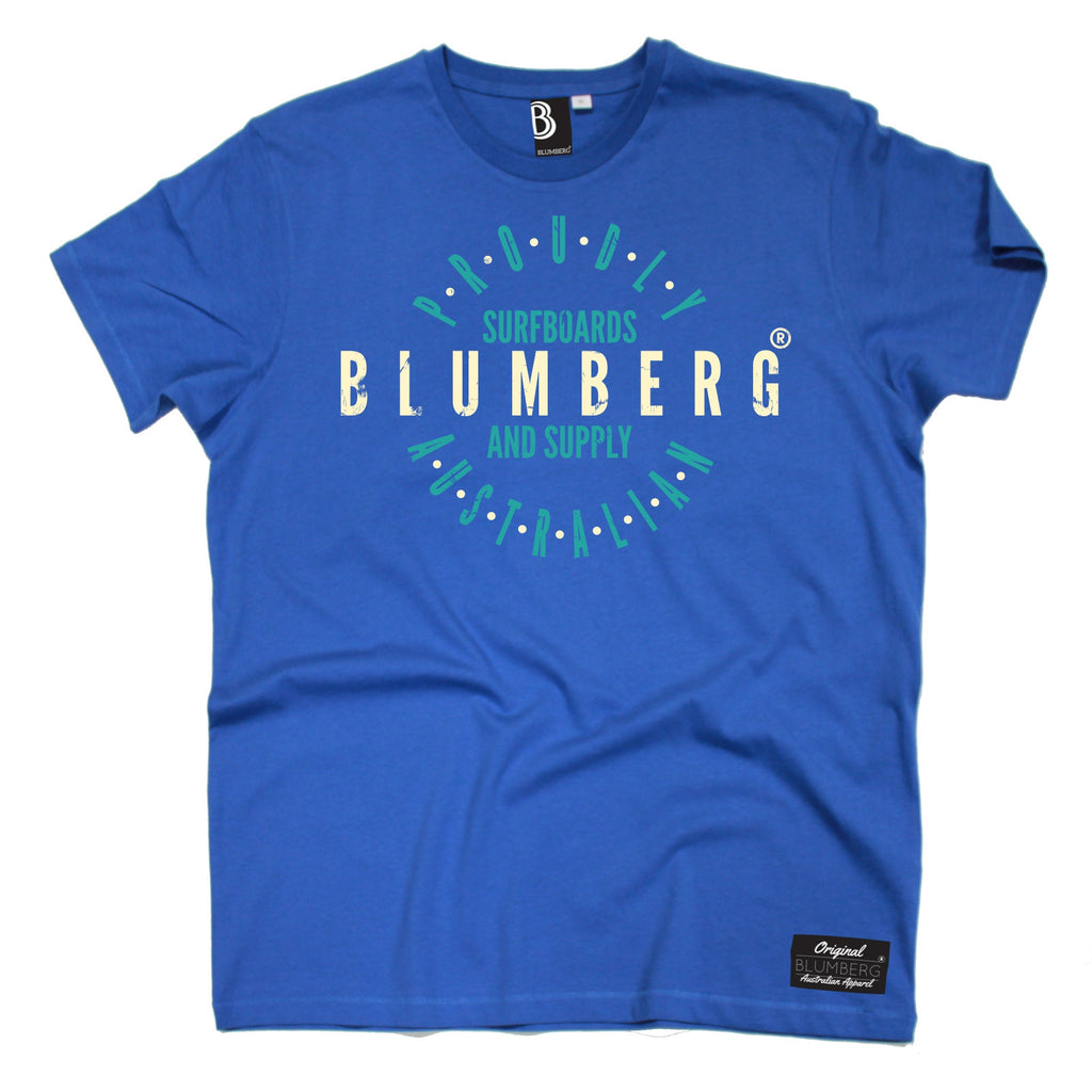 Men's Blumberg Surfboards And Supply Proudly Australian Premium T-Shirt