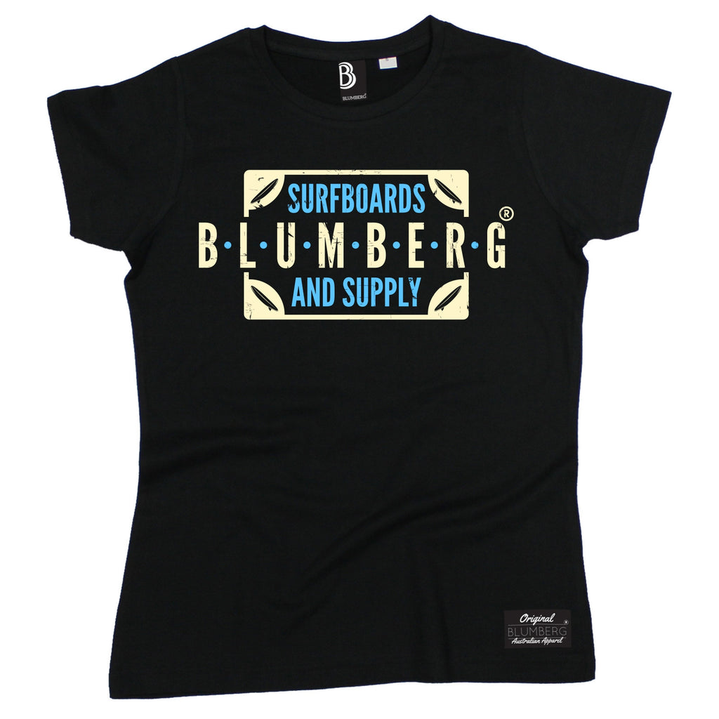 Women's Surfboards Blumberg And Supply - Premium T-Shirt