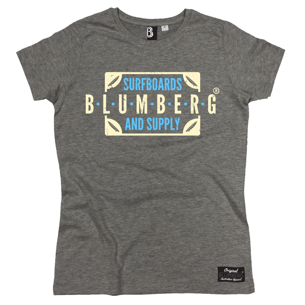 Women's Surfboards Blumberg And Supply - Premium T-Shirt