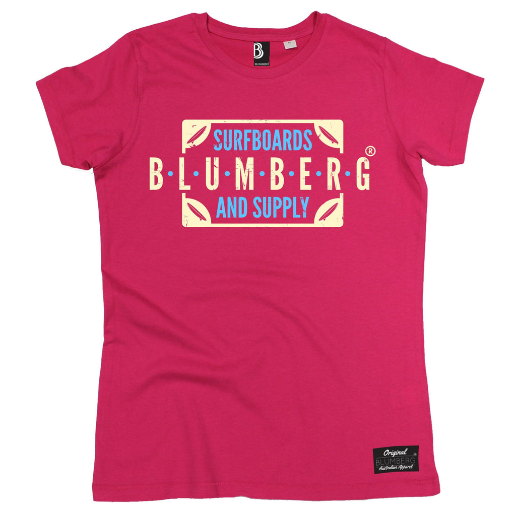 Women's Surfboards Blumberg And Supply - Premium T-Shirt