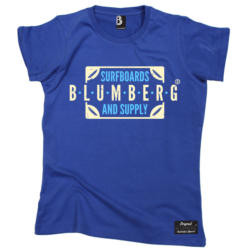 Women's Surfboards Blumberg And Supply - Premium T-Shirt