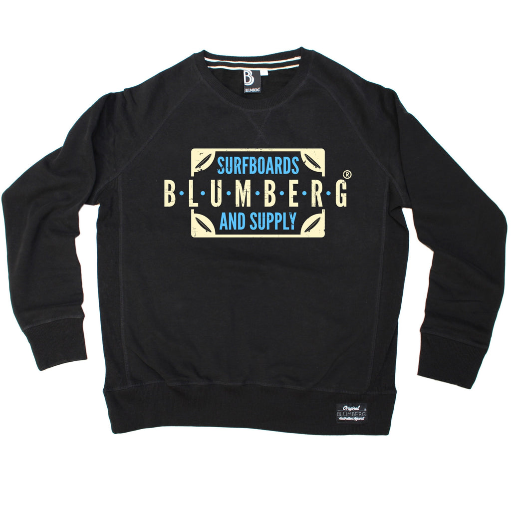 Blumberg Australia Men's Surfboards Blumberg And Supply Premium Sweatshirt