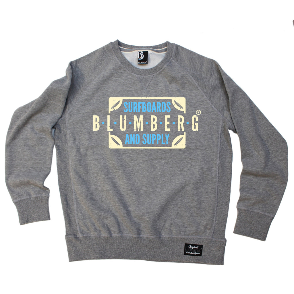 Blumberg Australia Men's Blumberg Surfboards And Supply Proudly Australian Premium Sweatshirt