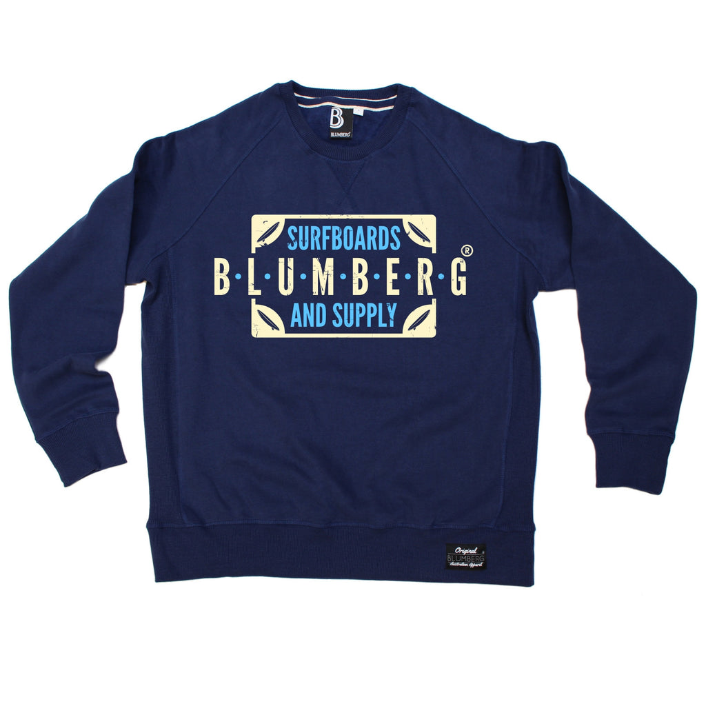 Blumberg Australia Men's Surfboards Blumberg And Supply Premium Sweatshirt
