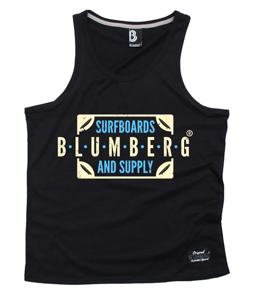 Blumberg Australia Men's Surfboards Blumberg And Supply Premium Vest Tank Top