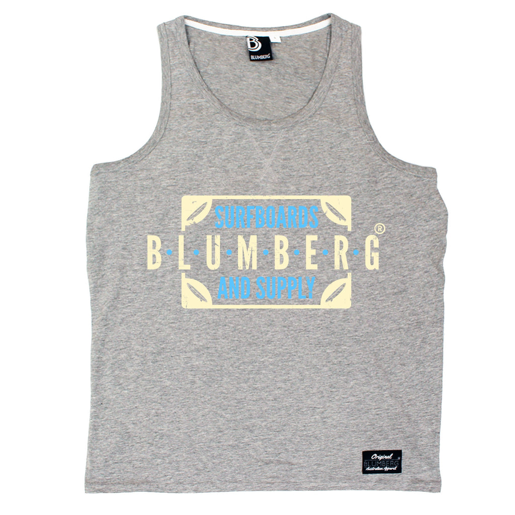 Blumberg Australia Men's Surfboards Blumberg And Supply Premium Vest Tank Top