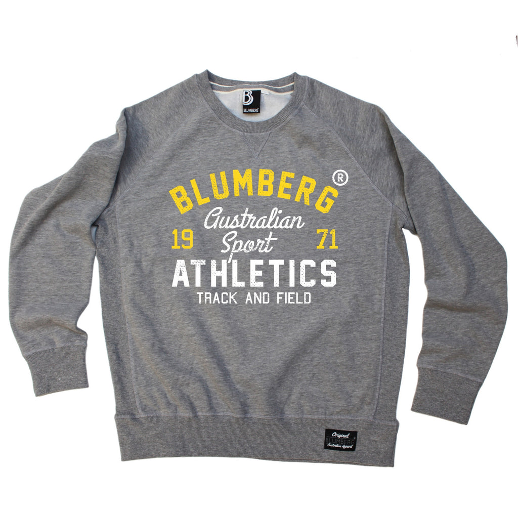 Blumberg Australia Men's Australian Sport Athletics Track And Field 1971 Premium Sweatshirt