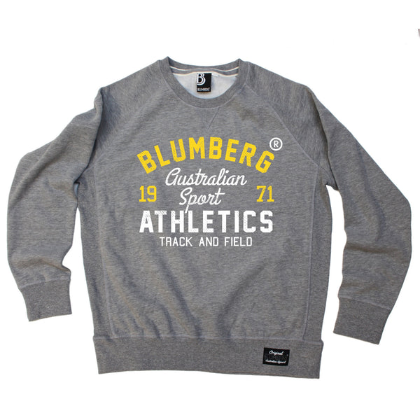 Blumberg Australia Men's Australian Sport Athletics Track And Field 1971 Premium Sweatshirt