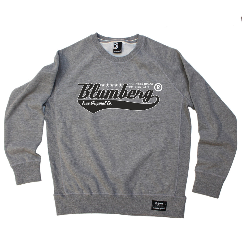 Blumberg Australia Men's Five Star Brand Premium Sweatshirt