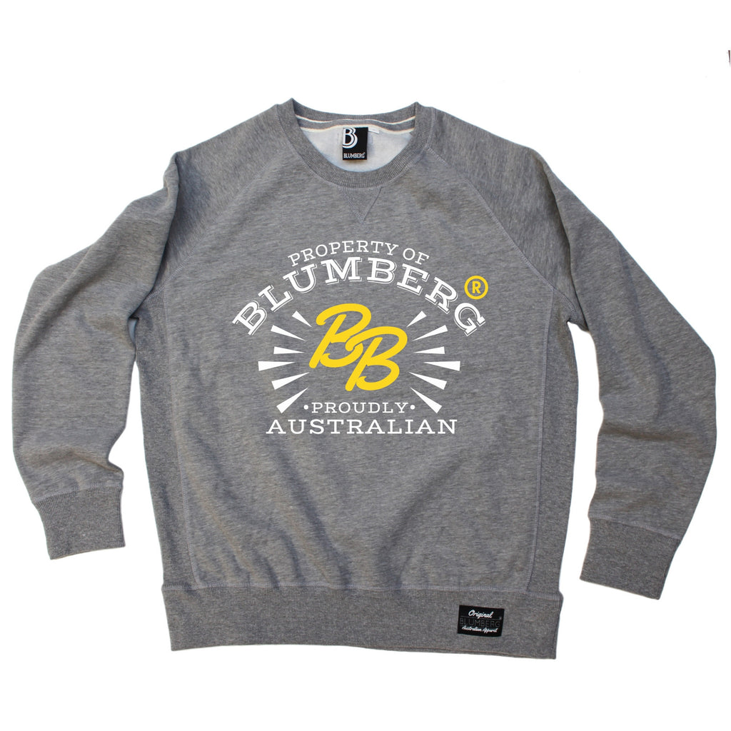 Blumberg Australia Men's Property Of Blumberg BB Proudly Australian Premium Sweatshirt