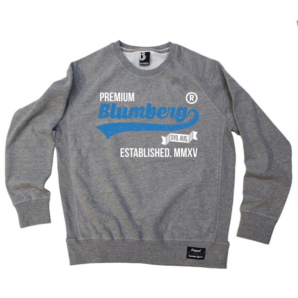 Blumberg Australia Men's Blumberg Syd Aus Established MMXV Premium Sweatshirt