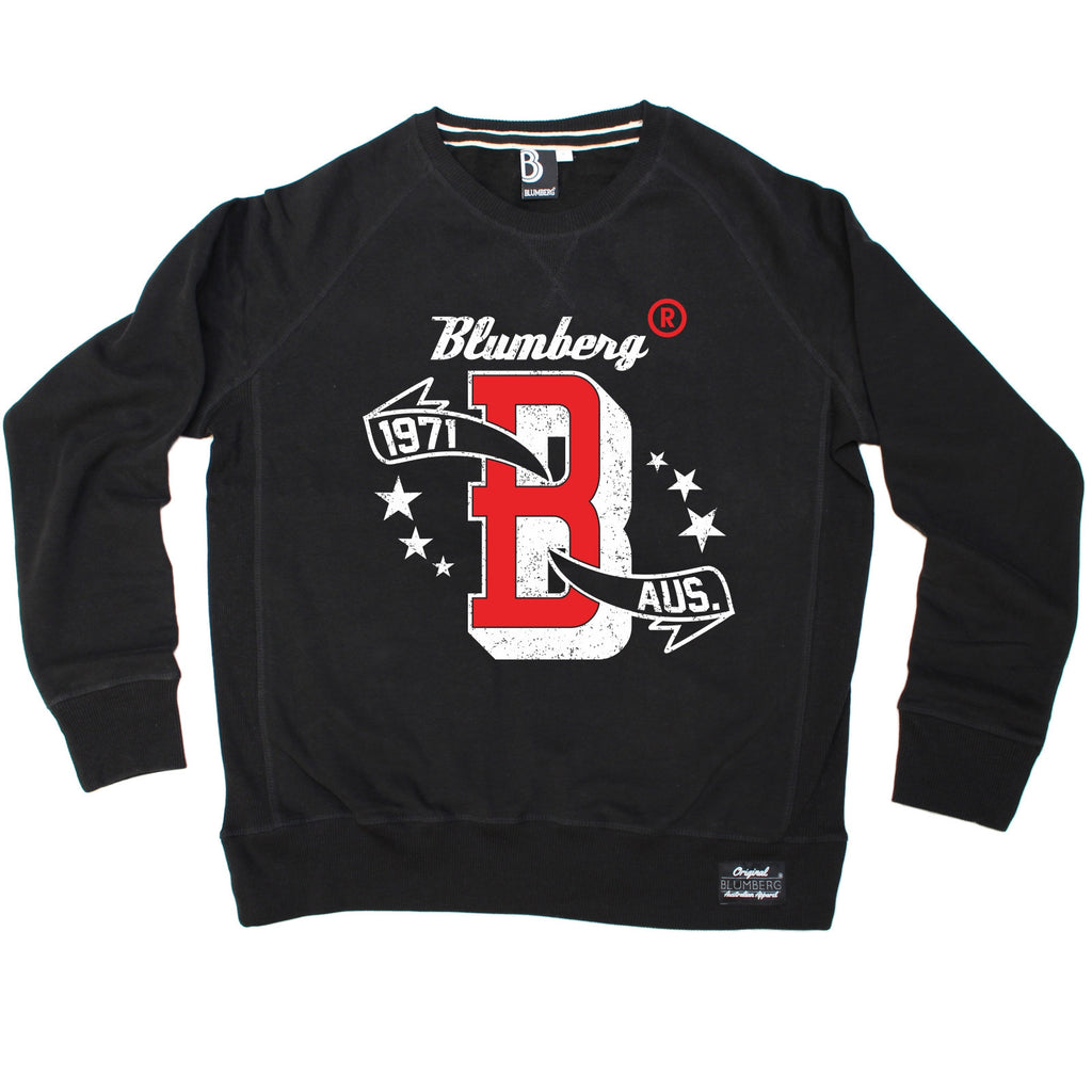 Blumberg Australia Men's B 1971 Aus Chest Design Premium Sweatshirt