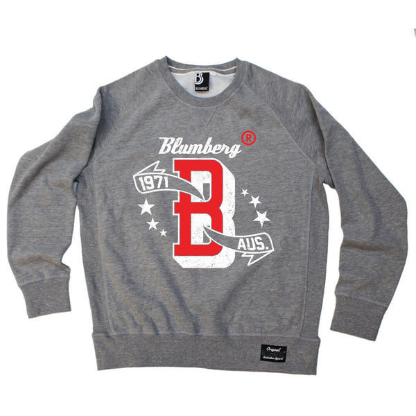 Blumberg Australia Men's B 1971 Aus Chest Design Premium Sweatshirt