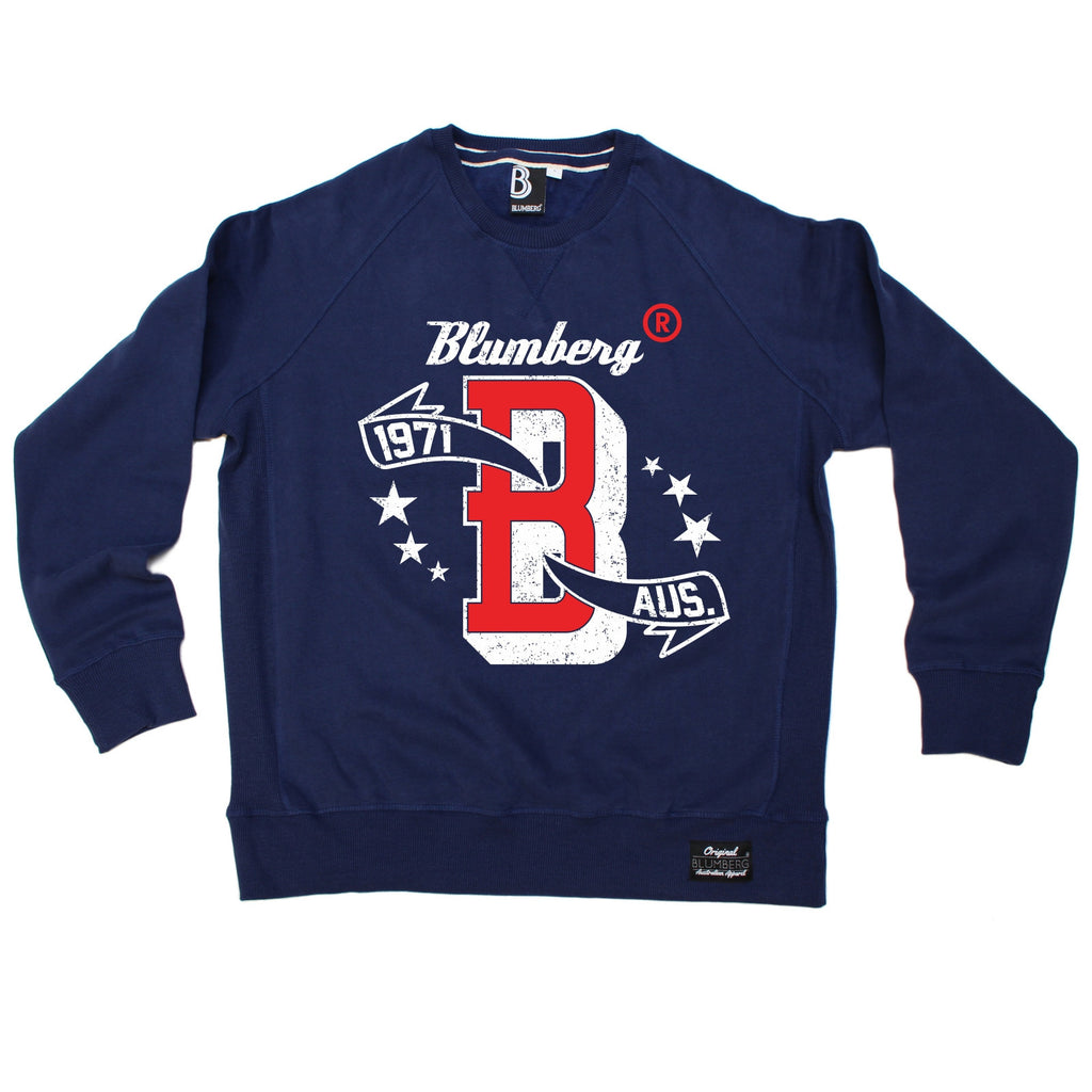 Blumberg Australia Men's B 1971 Aus Chest Design Premium Sweatshirt