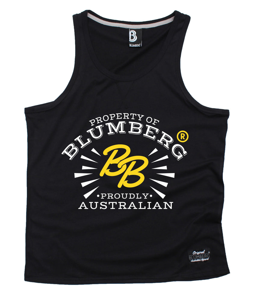 Blumberg Australia Men's Property Of Blumberg BB Proudly Australian Premium Vest Tank Top