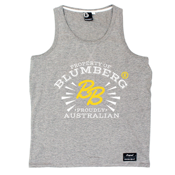 Blumberg Australia Men's Property Of Blumberg BB Proudly Australian Premium Vest Tank Top