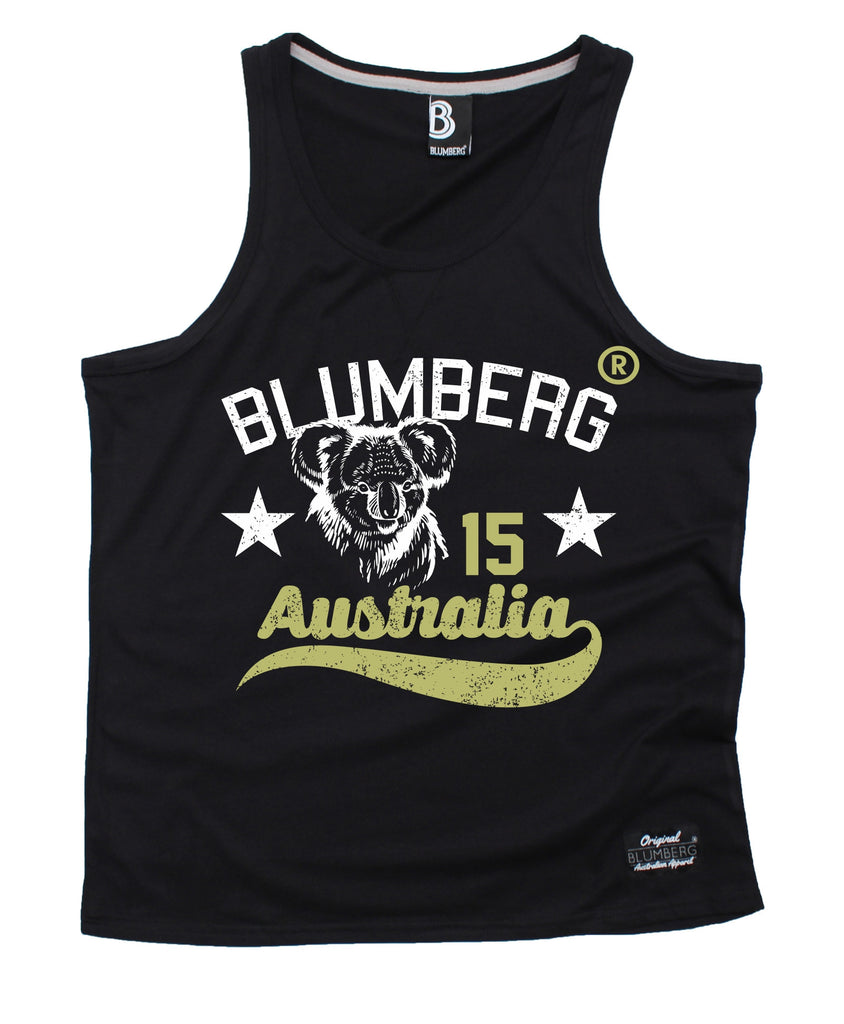 Blumberg Australia Men's Koala 15 Australia Premium Vest Tank Top