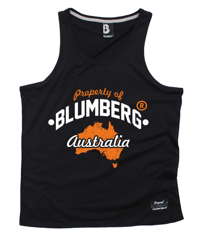 Blumberg Australia Men's Property Of Blumberg Australia Map Premium Vest Tank Top