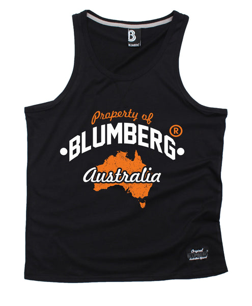 Blumberg Australia Men's Property Of Blumberg Australia Map Premium Vest Tank Top