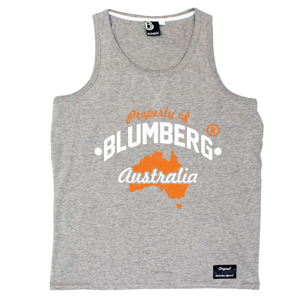 Blumberg Australia Men's Property Of Blumberg Australia Map Premium Vest Tank Top