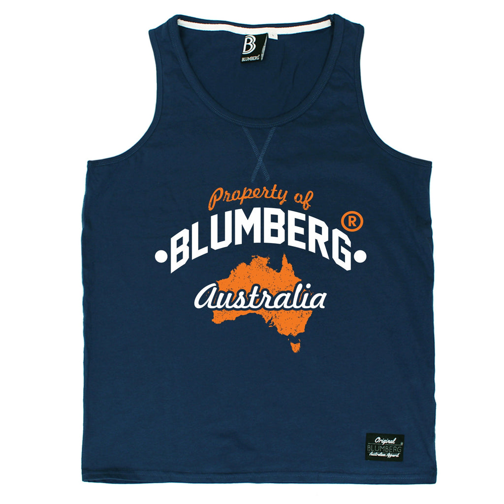 Blumberg Australia Men's Property Of Blumberg Australia Map Premium Vest Tank Top