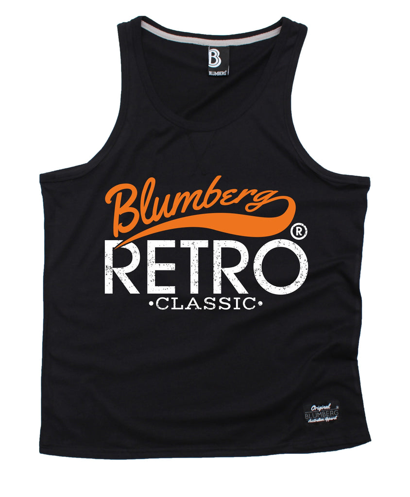 Blumberg Australia Men's Retro Classic Premium Vest Tank Top