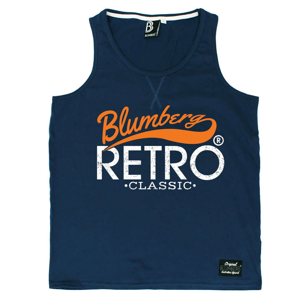 Blumberg Australia Men's Retro Classic Premium Vest Tank Top