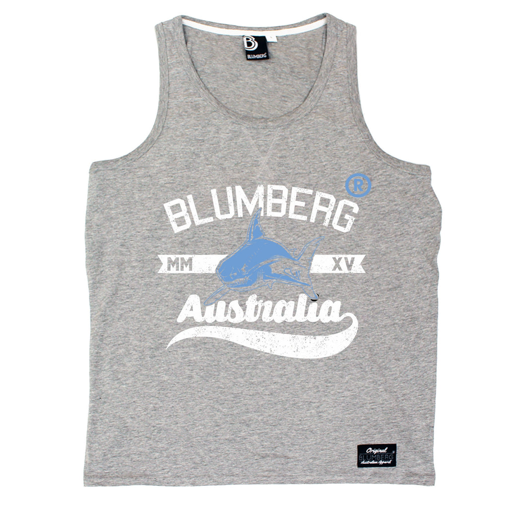Blumberg Australia Men's MM Shark XV Australia Premium Vest Tank Top