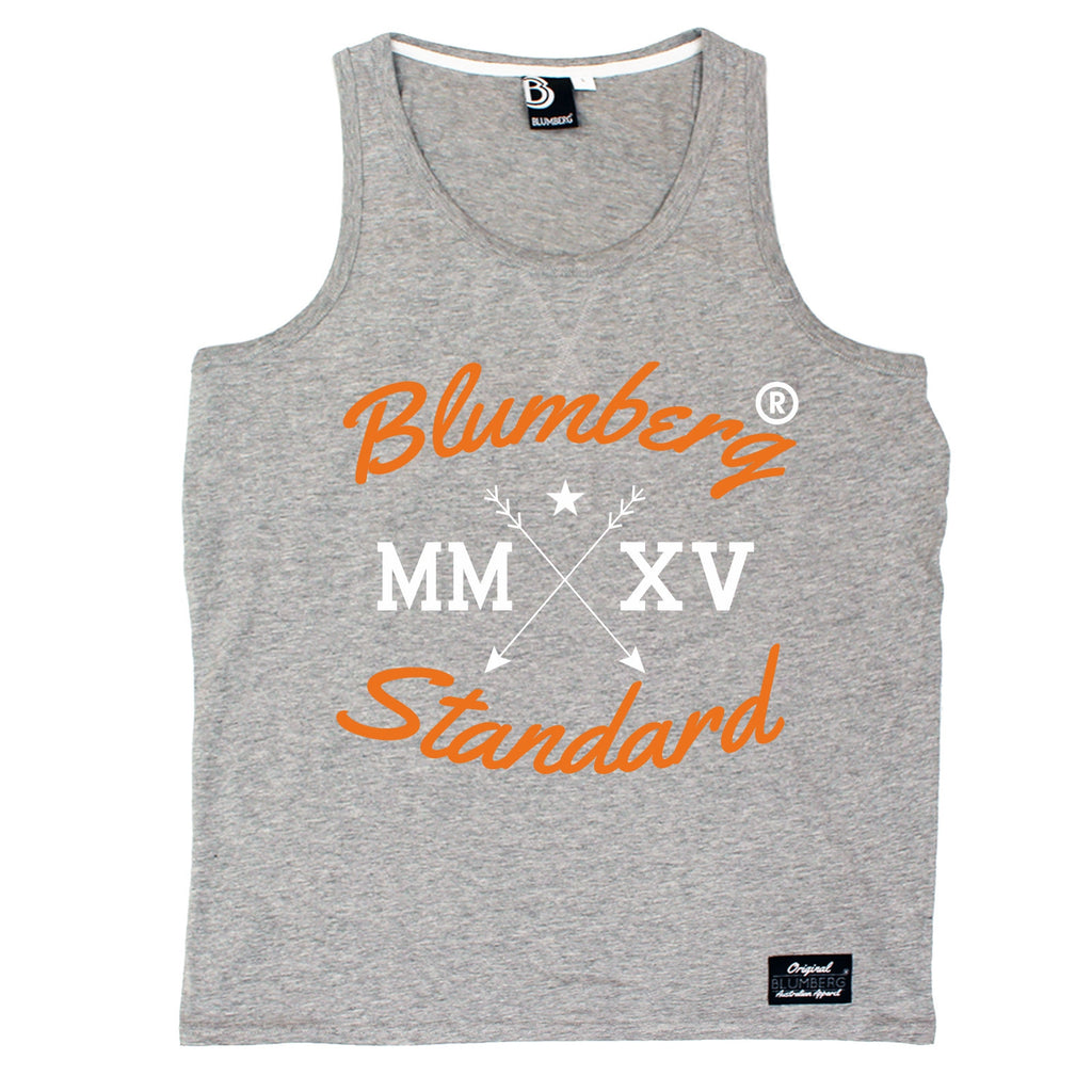 Blumberg Australia Men's MM XV Standard Arrow Design Premium Vest Tank Top