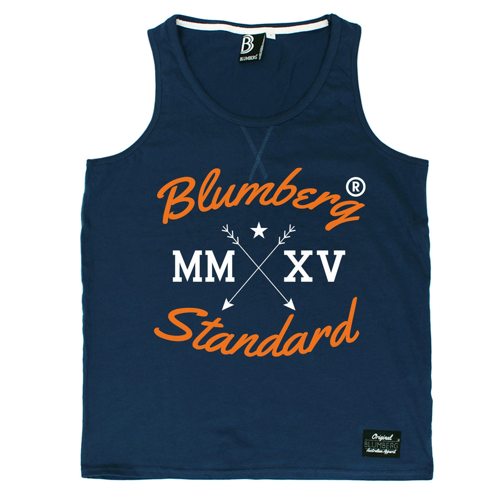 Blumberg Australia Men's MM XV Standard Arrow Design Premium Vest Tank Top