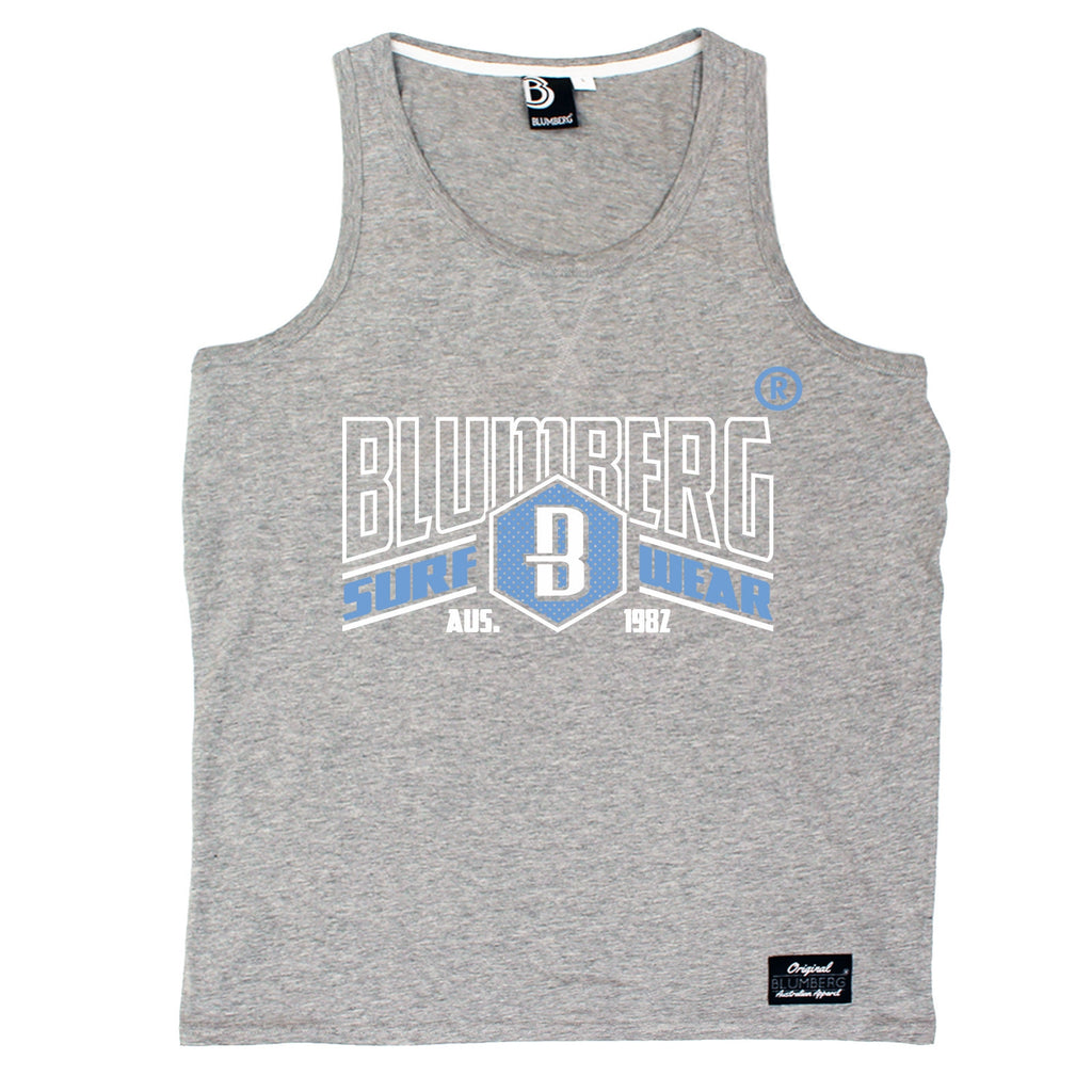 Blumberg Australia Men's Surf B Wear Aus 1982 Premium Vest Tank Top