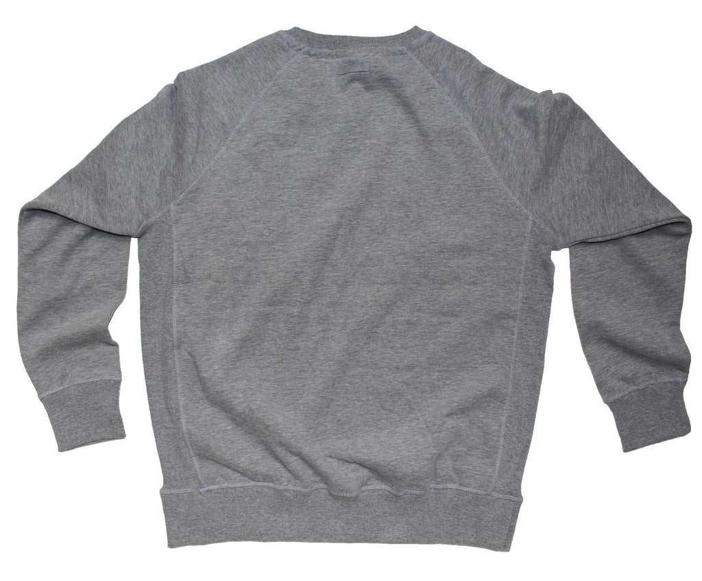 Blumberg Australia Men's Blumberg White Text Breast Pocket Design Premium Sweatshirt